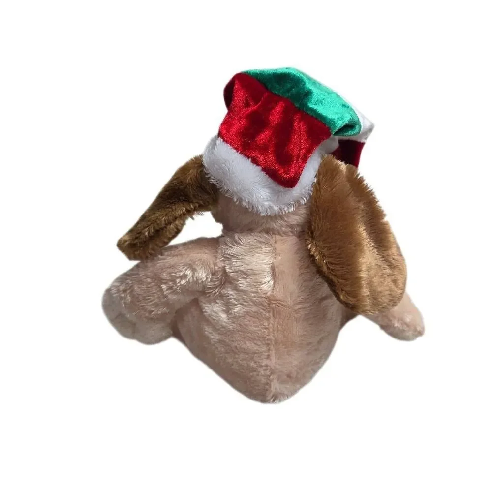 Dan Dee Holiday Time Christmas dog plush 8" sitting - Picture 4 of 6